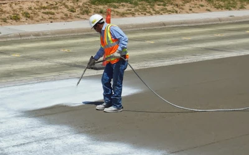 Curing Compounds method of curing concrete