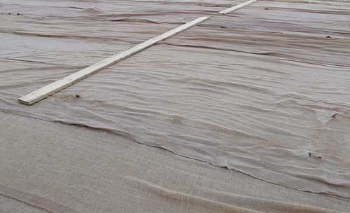 Wet Coverings method of curing concrete